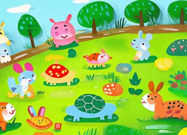 寓言故事儿童画二年级 寓言故事手抄报二年级 简笔画