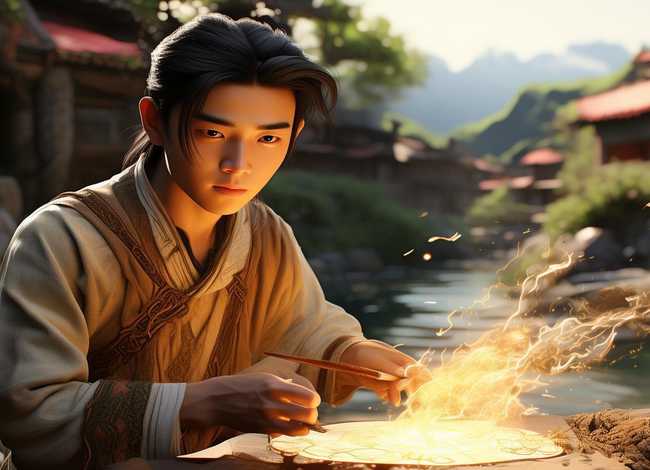 神笔马良故事的图画，神笔马良的故事 图画