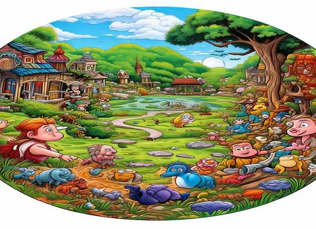 寓言故事连环画手抄报模板；寓言故事连环画手抄报模板图片