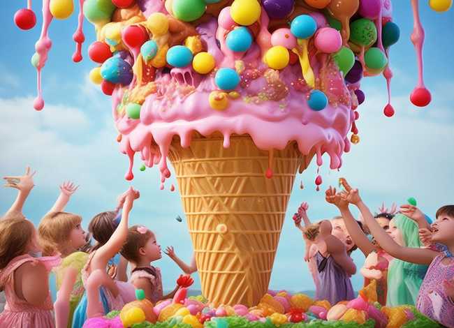 儿童经典故事冰淇淋、冰淇淋的幼儿故事