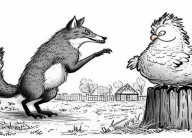 伊索寓言经典故事简笔画（伊索寓言经典故事简笔画图片大全）