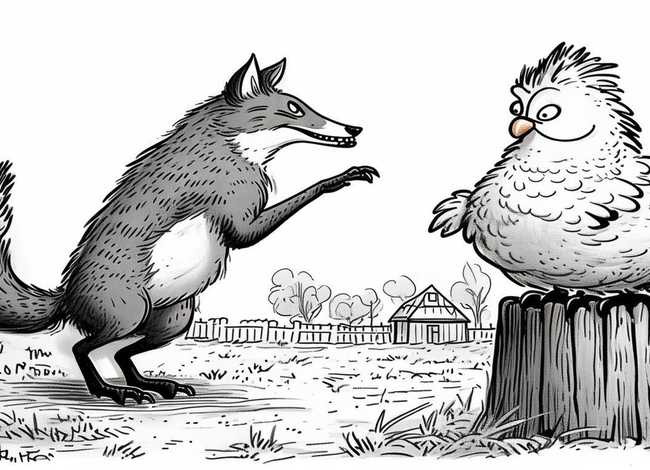 伊索寓言经典故事简笔画（伊索寓言经典故事简笔画图片大全）