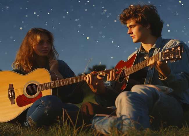 爱情的故事吉他谱、爱情的故事吉他谱c调简单版