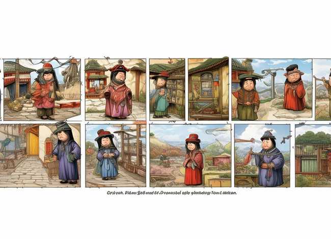 成语故事连环画10幅，成语故事连环画10幅怎么画