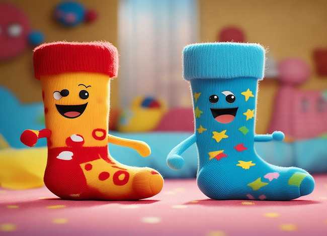 关于袜子的儿童故事；关于袜子的幼儿故事