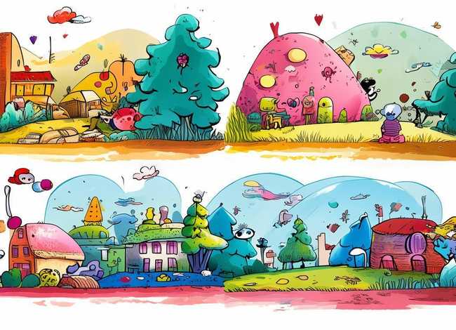 儿童简笔画绘本故事6幅图;幼儿绘本故事简笔画6张 儿童简笔画绘本故事6幅图;幼儿绘本故事简笔画6张