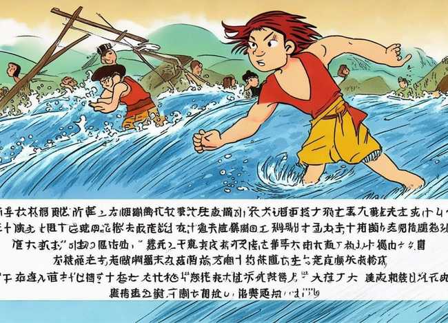 大禹治水的故事儿童版带拼音、大禹治水的故事加拼音