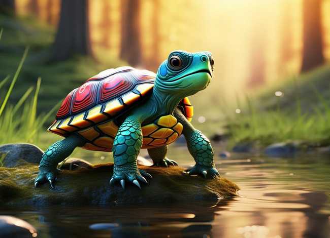 小故事勇敢；小故事勇敢的小乌龟