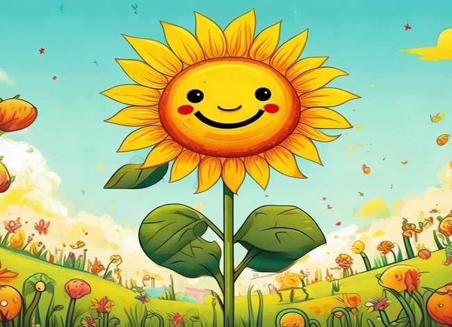 向日葵儿童故事绘本 向日葵的绘本故事 向日葵儿童故事绘本 向日葵的绘本故事