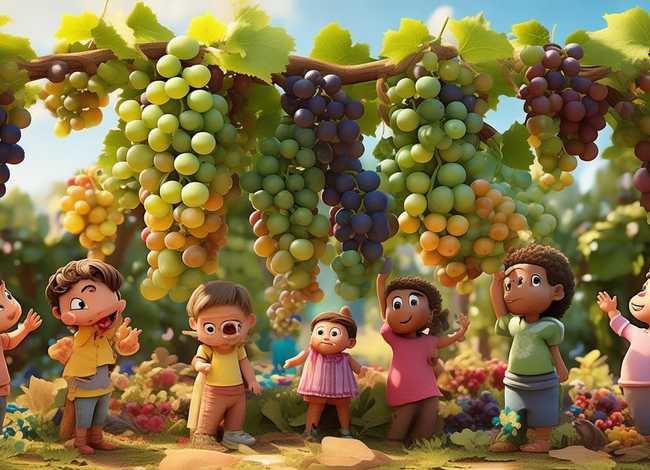 亲宝儿童故事葡萄、关于葡萄的幼儿故事