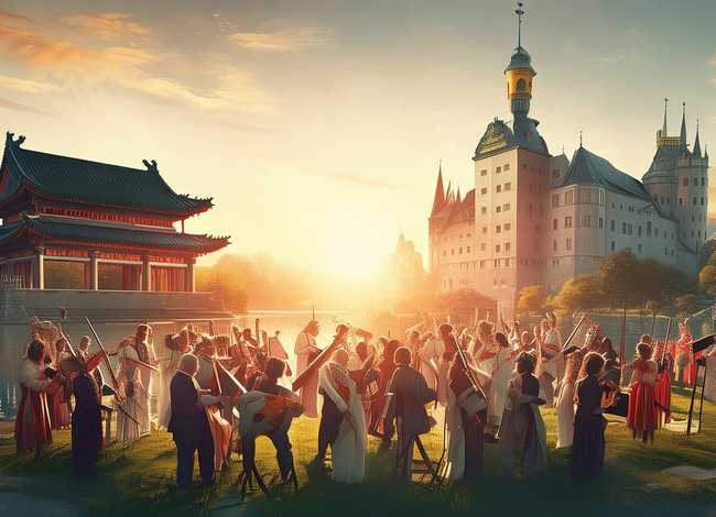 中瑞音乐家献礼两国建交75周年、中瑞建交70周年