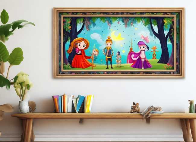 英语童话故事手抄报 - 英语童话手抄报图片简单又漂亮