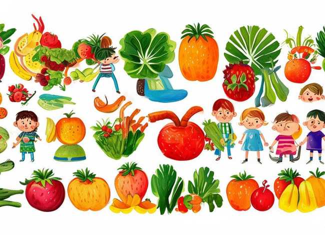 蔬菜水果的儿童故事，幼儿 关于水果蔬菜的故事