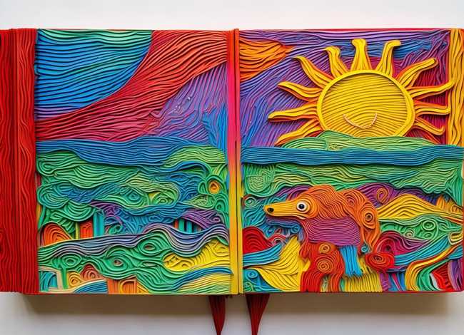 线条画儿童书 - 线条画儿童书签怎么画