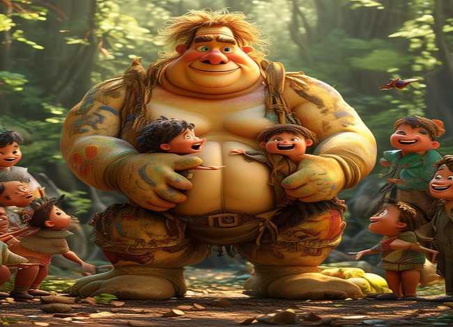 巨人儿童的故事视频 - 幼儿故事巨人视频