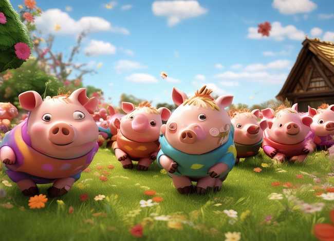 小猪的故事幼儿 小猪的故事幼儿绘本