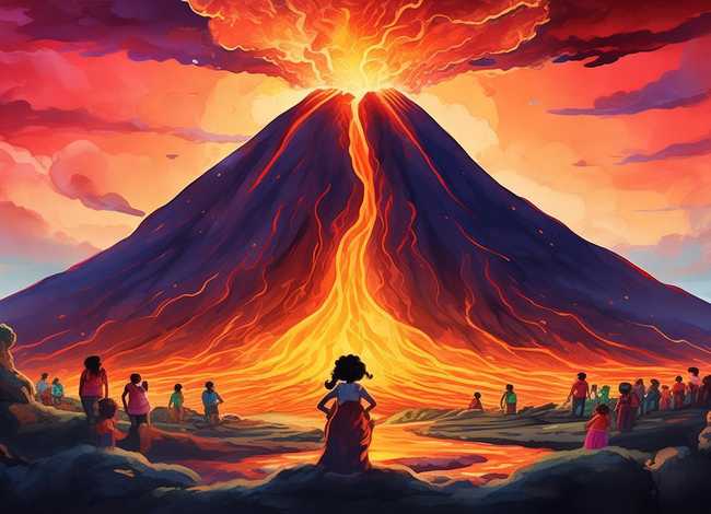 火山的故事儿童在线听 - 火山爆发故事在线收听