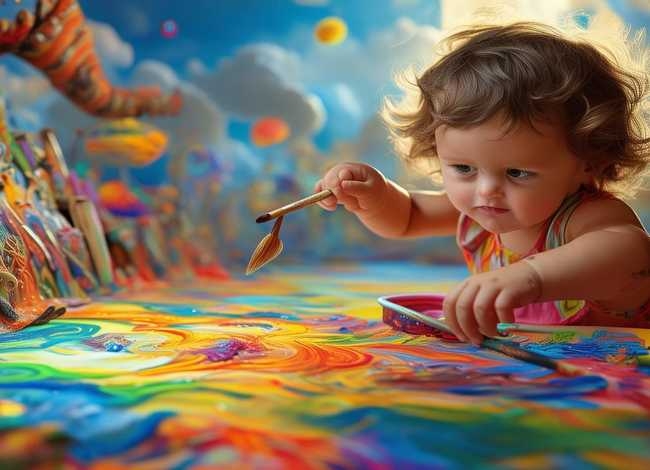 儿童画画的视频带故事，播放儿童画画