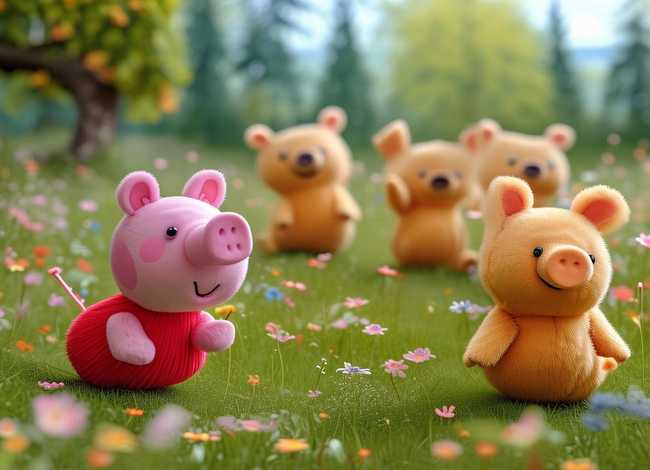 儿童故事熊出没之小猪佩奇，我想要看的小猪佩奇玩具熊出没