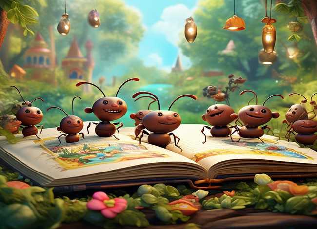 儿童故事小蚂蚁的故事大班、幼儿小蚂蚁的故事