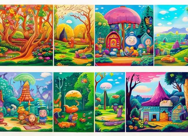 绘本故事画6幅图（绘本故事画6幅图手抄报）