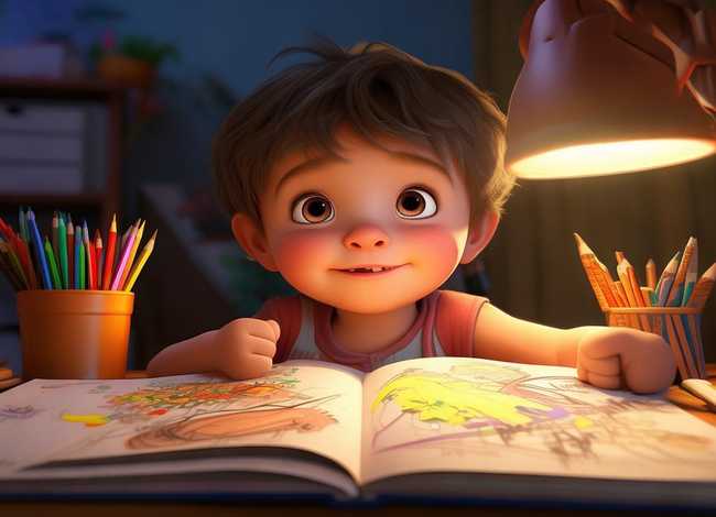 学画画讲故事儿童（讲故事学画画书籍）