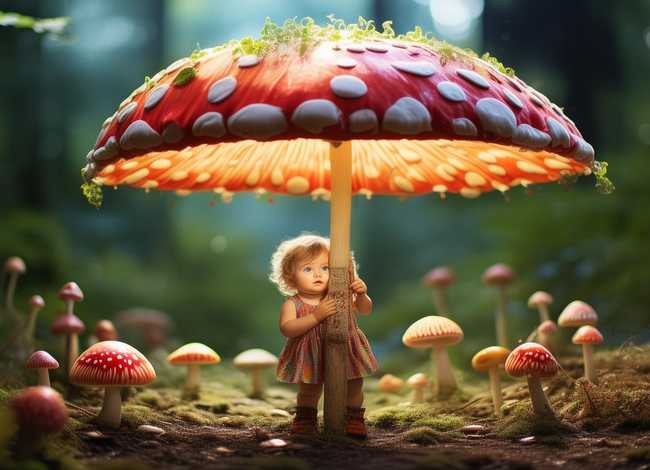 儿童故事蘑菇伞意思；蘑菇伞幼儿故事