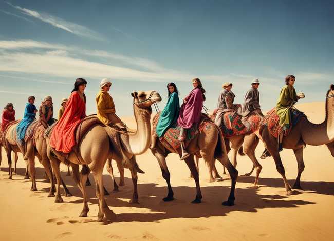 童年的骆驼队课文 童年的骆驼队课文内容