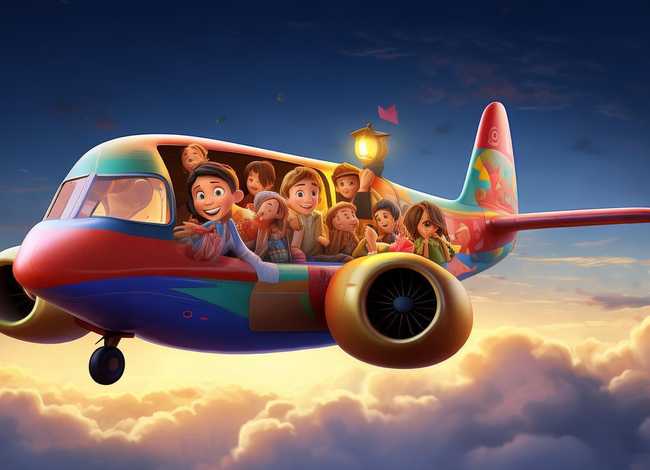 飞机儿童故事 - 飞机故事幼儿睡前故事文字