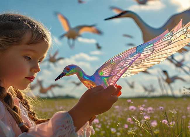 儿童故事美丽的千纸鹤（美丽的千纸鹤故事视频）