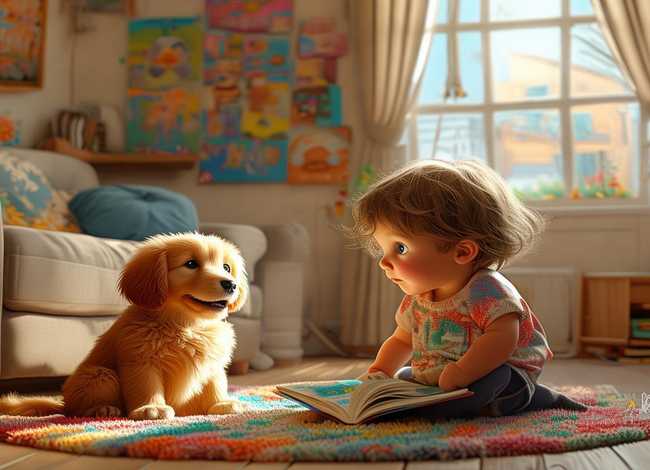 我家的小狗儿童故事，我家的小狗故事怎么写