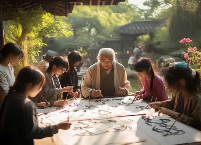 水墨画课程故事 - 水墨画课程故事怎么写