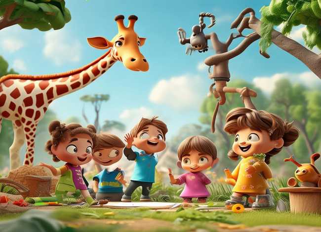 动物园的故事3-6岁、动物园的故事3-6岁作文