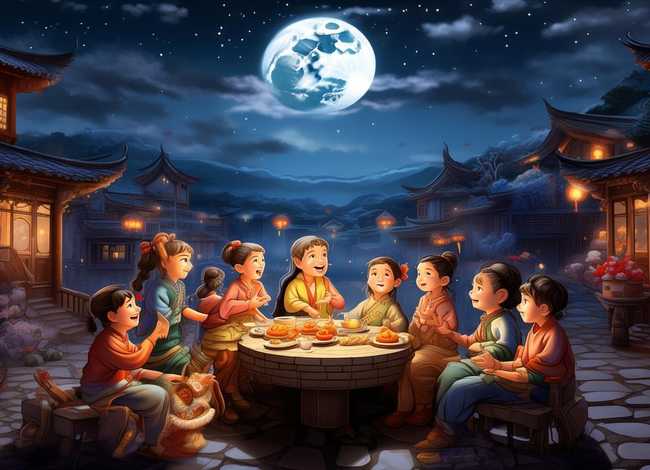 儿童中秋节古诗（中秋节少儿古诗）