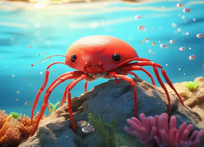 螃蟹小故事文字，螃蟹小故事文字图片