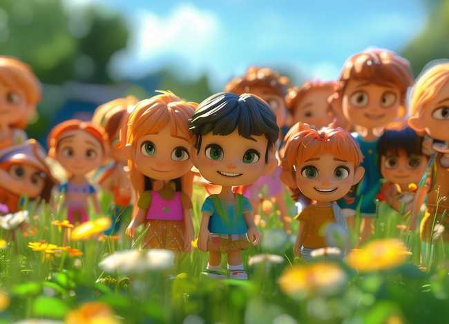 儿童图片卡通可爱、儿童图片大全可爱清新 卡通