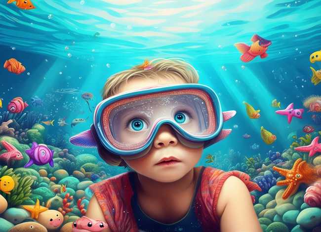 儿童海底简笔画 - 儿童海底简笔画图片大全