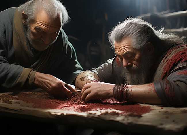 刮骨疗伤图画故事，刮骨疗伤是关于谁的故事