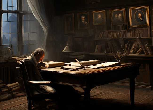 名人传记故事场景绘画 - 名人传记故事场景绘画图片