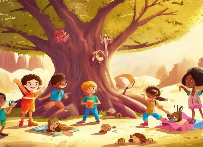 儿童角色故事（6个角色的幼儿故事）