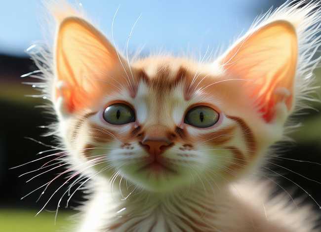 小猫的耳朵怎么形容 - 小猫的耳朵怎么形容词