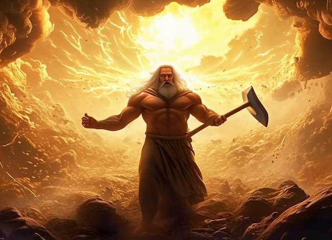 儿童故事盘古开天地的神话故事、盘古开天地的神话故事动画