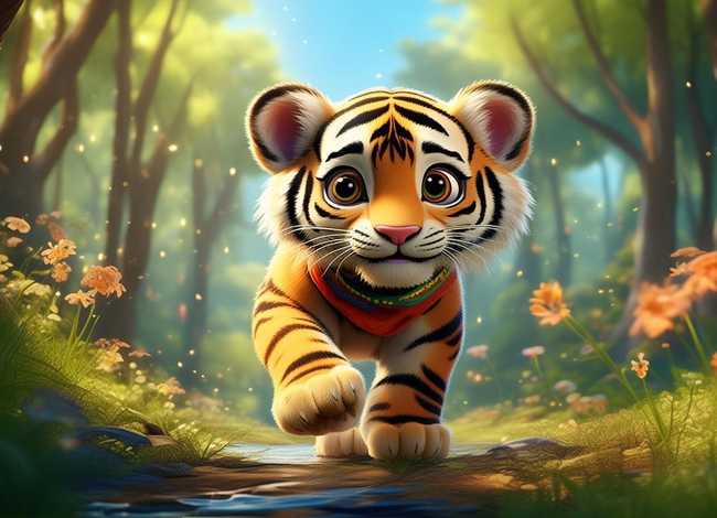 小老虎儿童故事在线听、小老虎历险记故事在线听