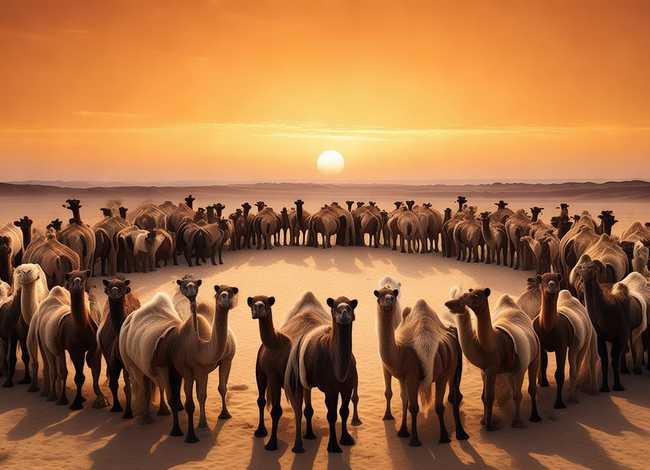 17个骆驼的故事，17个骆驼的故事内容