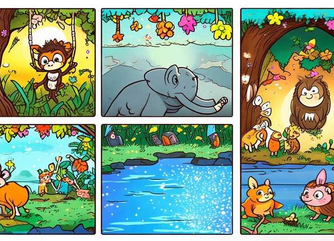 动物的故事儿童画连环画（关于动物故事的连环画怎么画）