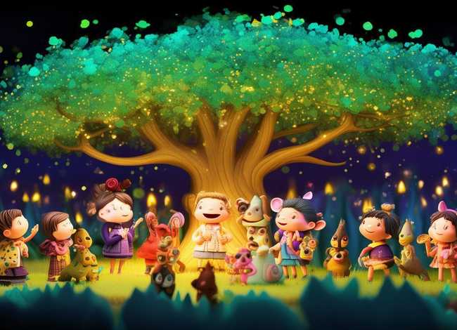 儿童故事背景视频，幼儿故事背景视频