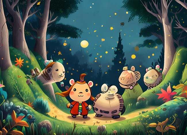 西游记的故事儿童版睡前故事、西游记幼儿睡前故事