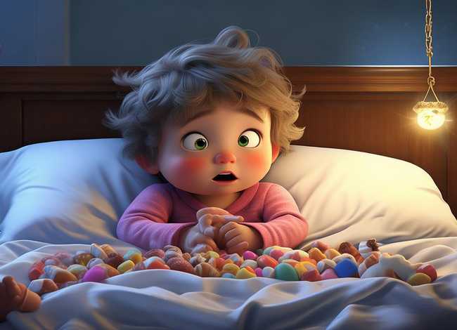 儿童睡前吃甜食的危害（宝宝睡觉前吃甜食的危害）