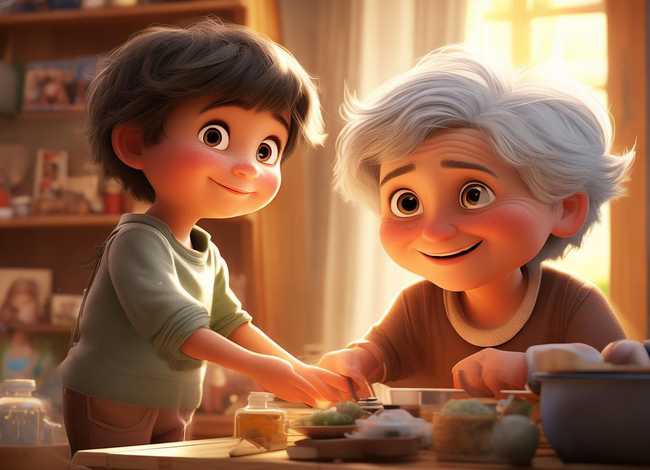 孝顺父母的故事书儿童 - 少儿孝顺父母的故事