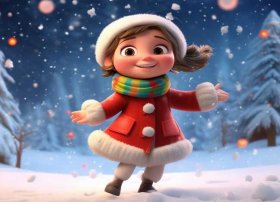 儿童动画小雪的故事；幼儿故事小雪花原文